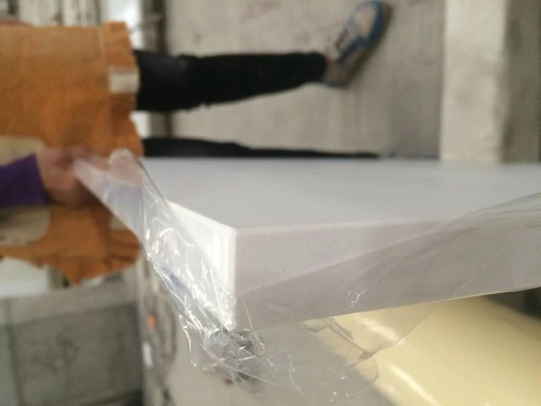 Pure White Artificial Marble Slabs